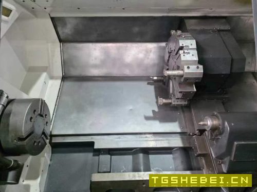 韩国威亚L400C数控车床。15寸卡盘，A2-11主轴，高低档.