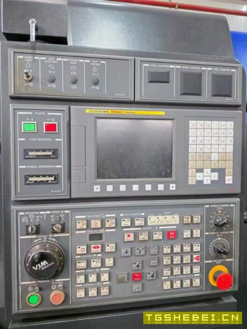 韩国威亚L400C数控车床。15寸卡盘，A2-11主轴，高低档.
