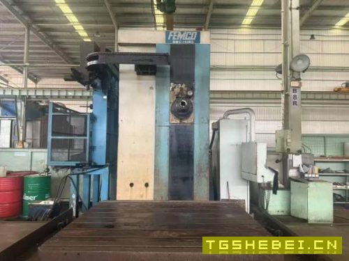 台湾远东110R3镗床，135数控镗床，外企安装使用。