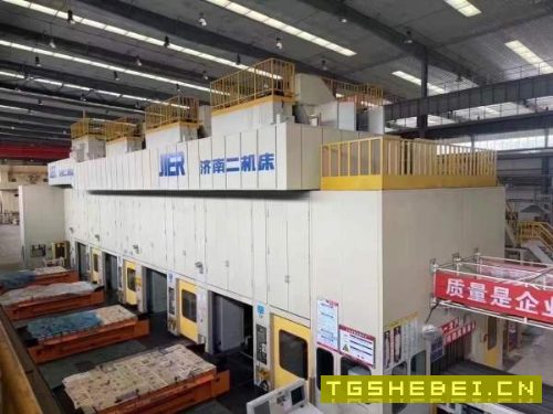 济南二机4序7轴ABB全自动机械压机冲压线00,工作台230.