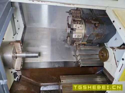 台湾原装程泰GCL-2L硬轨机。加工长度600。主轴鼻端:A.