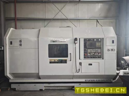 韩国起亚双SKT200TTSY,双主轴,电主轴,主卡盘10寸,.