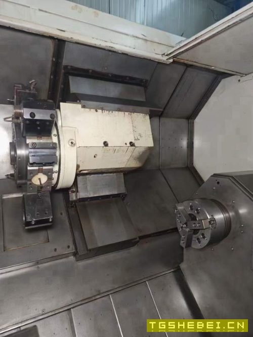 韩国起亚双SKT200TTSY，双主轴，电主轴，主卡盘10寸，.