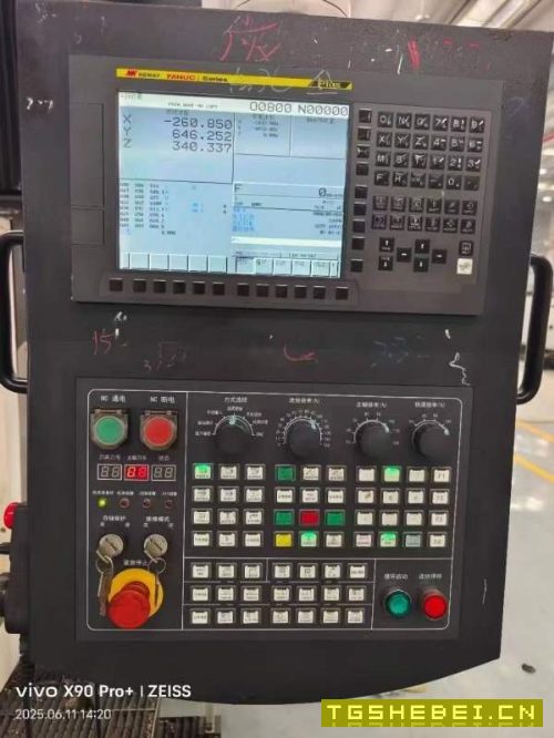 纽威4028数控龙门,发那科MFPLUS系统,两线一硬导轨(.