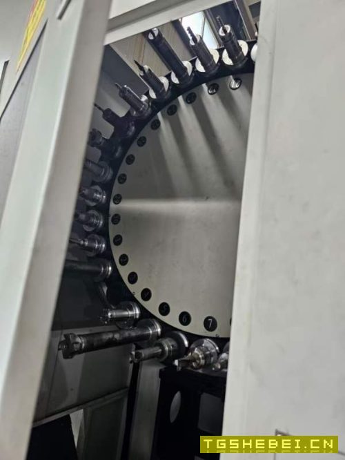 刚刚买下：2023年九成新国盛630卧加，30把刀库，需要.