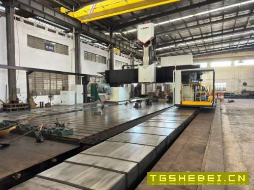 新定宁波海天15米动柱龙门加工中心,工作台4米14米,B.