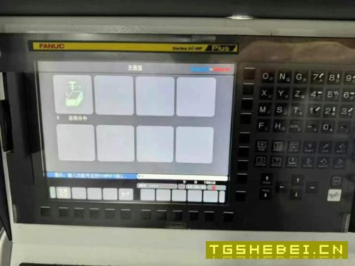 2024年德扬2018龙门加工中心，两线一硬，50主轴皮带头.