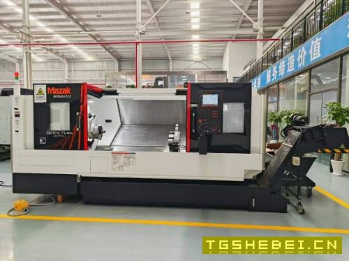日本mazak300MAL,只用了400小时,加工长度1650车铣复.
