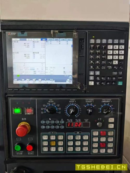 2022年台湾旭阳，旭扬，旭杨855加工中心，三菱M80系统.