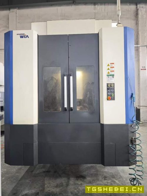 刚刚买下一台2018年高配原装韩国威亚双工位卧式加工中.