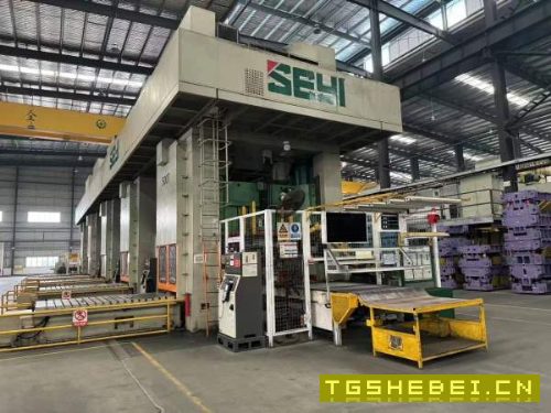 长沙工厂在位少用协易1000吨冲压线5台，1000吨1台，80.