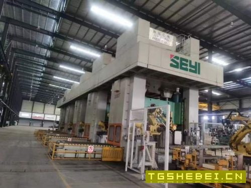 长沙工厂在位少用协易1000吨冲压线5台，1000吨1台，80.