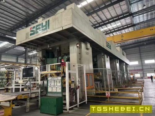 长沙工厂在位少用协易1000吨冲压线5台,1000吨1台,80.