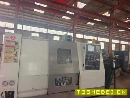 台湾德马斯宾纳TS52数控车床，发那科TF系统，台湾亿川.