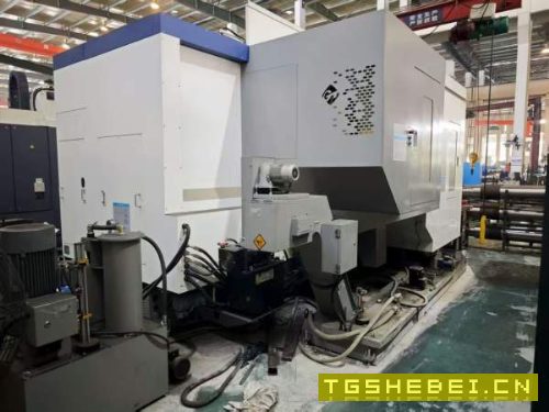 基本全新安装少用沈阳HMC-80Q单台卧式加工中心,三轴.