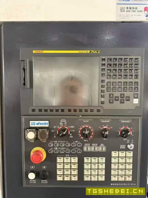 23年杭州惠勒重型机800P，发那科plus系统，XYZ行程800.