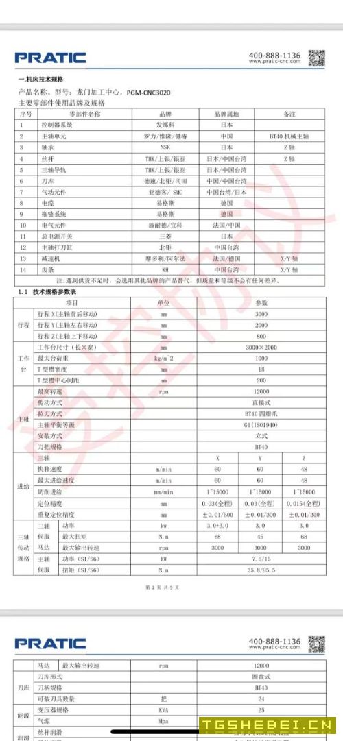 刚刚拿下同款4台国内一线品牌普拉迪3020数控龙门、有.