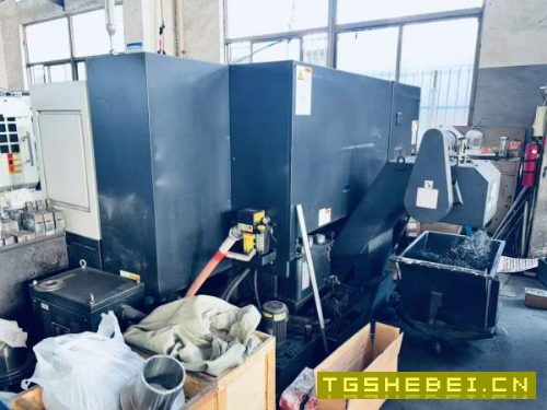 韩国斗山PUMA3050斜轨刀塔机，发那科系统，回转直径63.