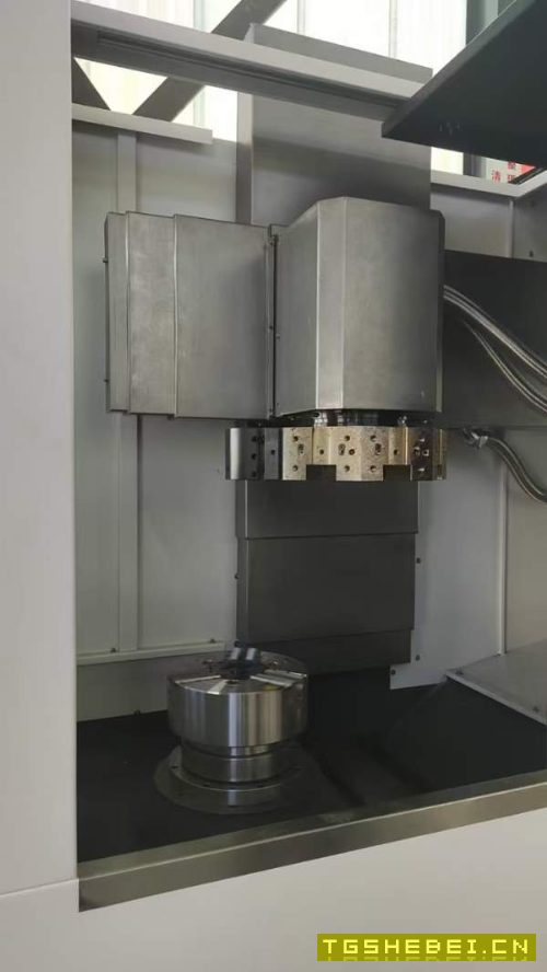 台湾大侨VL500高速数控立车，发那科0iTFplus系统，12.