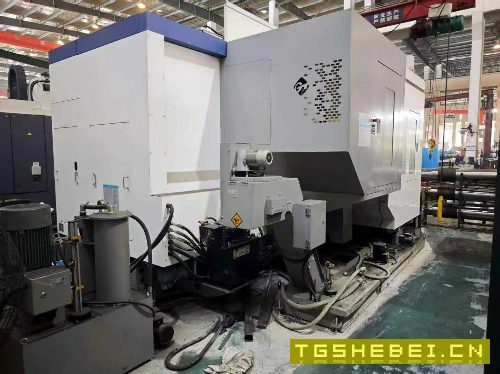 基本全新安装少用沈阳HMC-80Q单台卧式加工中心,三轴.
