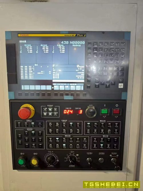 基本全新安装少用沈阳HMC-80Q单台卧式加工中心,三轴.