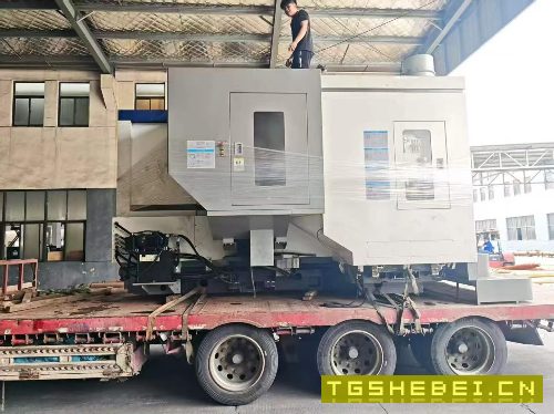 基本全新安装少用沈阳HMC-80Q单台卧式加工中心,三轴.