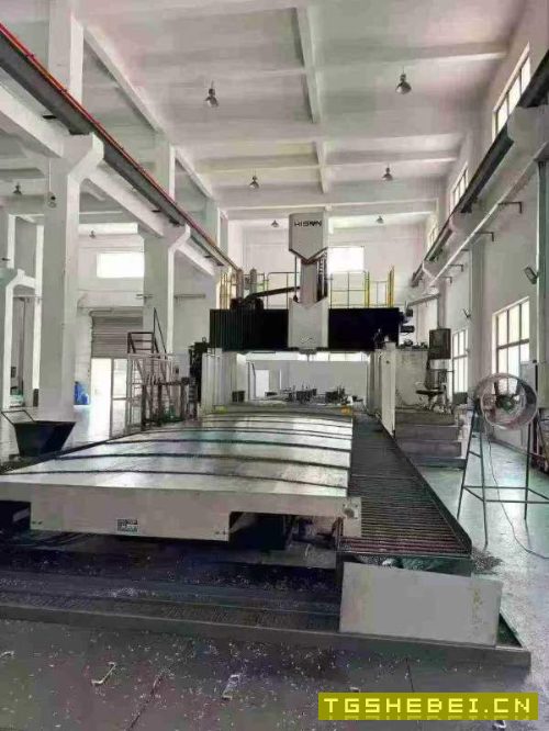 浙江工厂刚买一台海天8米龙门，工作台2.5米8米，门宽3.