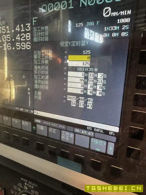上海斌胜1313小龙门三轴滚柱线规,电主轴15000转,24.
