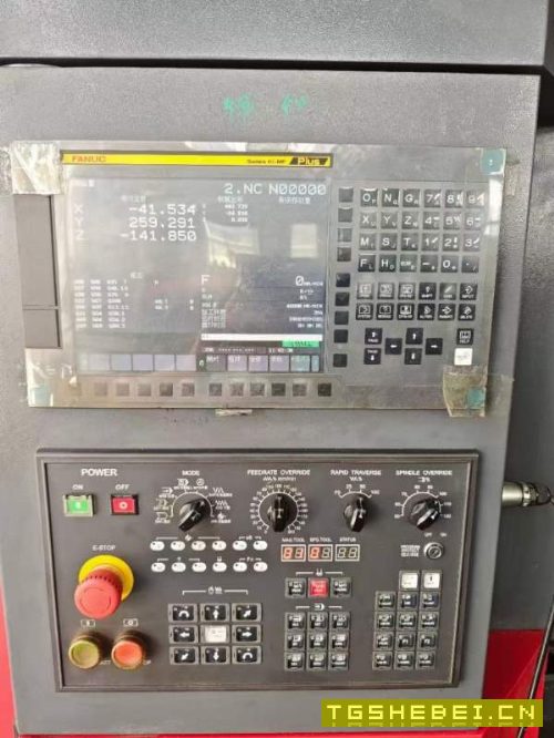 华特955加工中心，发那科MF