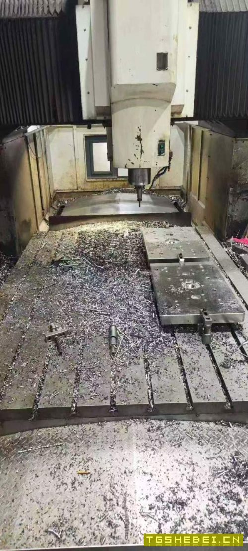 刚买一台高峰3022数控龙门发那科系统两线一硬导轨主轴.