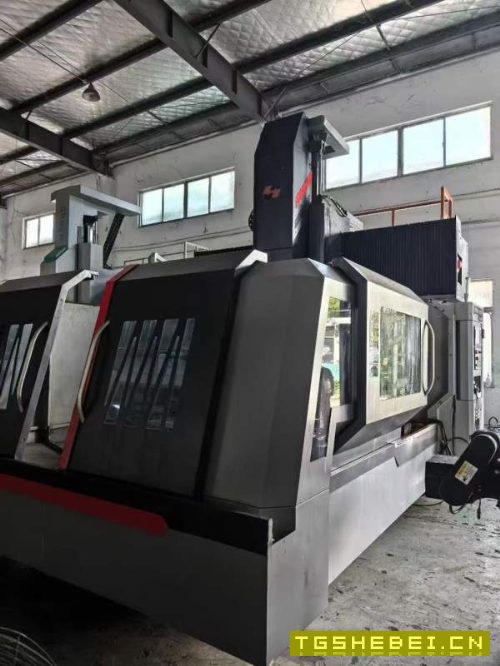 昆山尧工2518龙门加工中心两线一硬重型光机发那科0i-M.