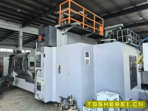 昆山尧工2518龙门加工中心两线一硬重型光机发那科0i-M.