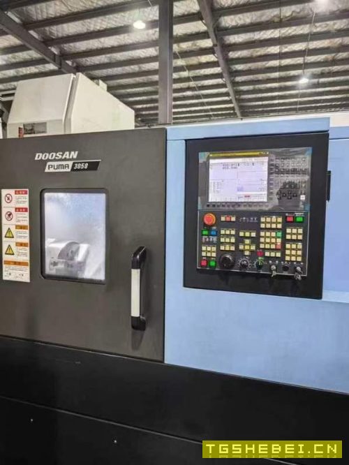 同款两台，2022年韩国斗山PUMA3050斜轨刀塔机，发那科.