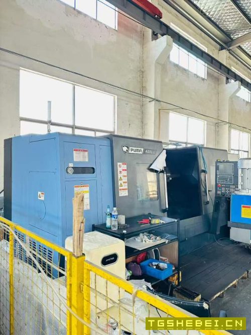 韩国斗山PUMA4005L，18寸液压卡盘，带齿轮箱