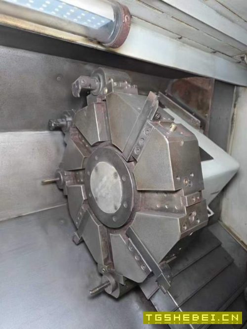 台湾原装加育精机，泷泽108同款床身，8寸卡盘，12工位.