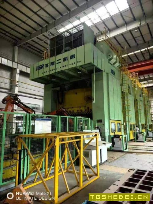 济南闭式四点全新机安装未用5250吨2250-1000-1000-100.