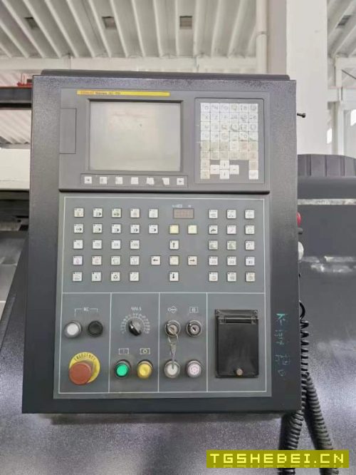 沈阳HTC54100重型数控车床,接电干活,12寸卡盘,加工.