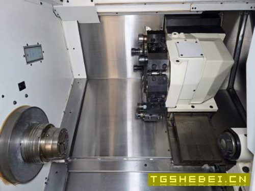 刚刚到货基本全新机，北一大隈LBR-370-e数控车床，配O.