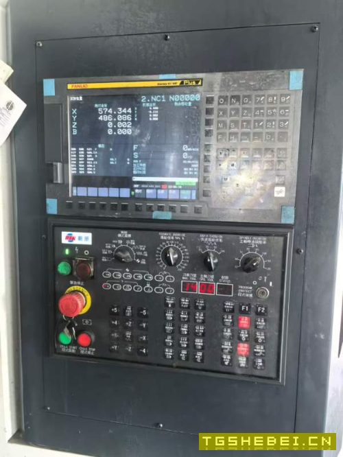 刚刚买下山西工厂在位新浙卧加630发那科MF系统带30公.