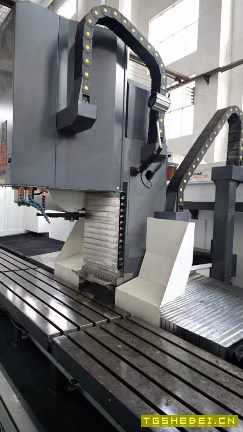 2021年7月出厂,普拉迪PDC4500型材加工中心,全铸件床.