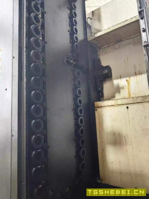 刚到货，高配原装韩国威亚双工位卧式加工中心，型号HS.