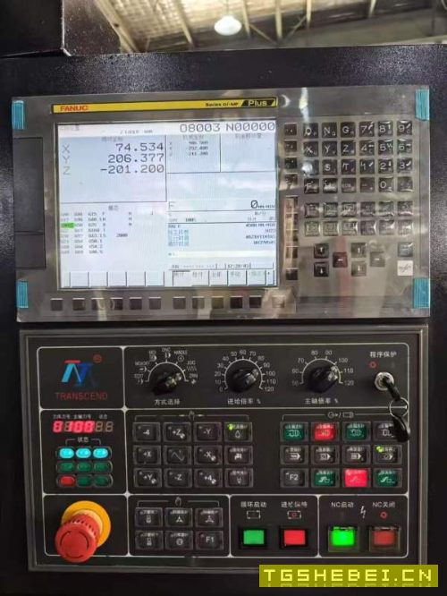 创胜特尔1890数控铣、发那科Plus系统、工作台2000/900.