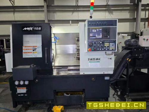 2022年出厂泷泽NEX-108数控车床，发那科0i-TF