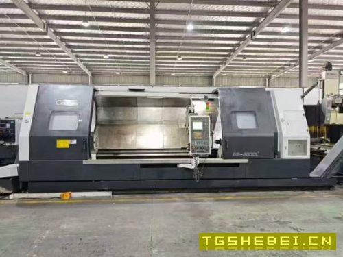 台湾原装程泰重型数控车床GS-6600L2,旋转直径1100mm.