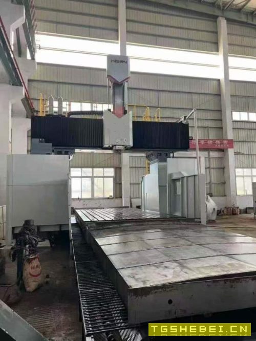 海天重型加高6036龙门，带24把刀库工作台3米6米，门宽.