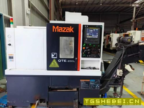 新到一台2022年马扎克QTE-200L数控车床，发那科OI-TFP.