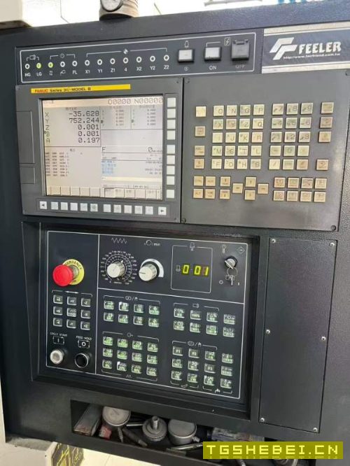 兰州工厂刚买台湾友佳800双台卧加，发那科31i系统，工.