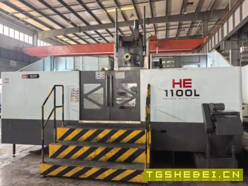 准新国祥HE1100L卧式加工中心发那科MFPLUS系统af电机.