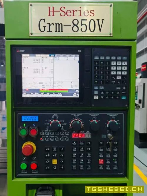 2022年台湾格勒玛GRM-850V加工中心,三菱M80系统,台.