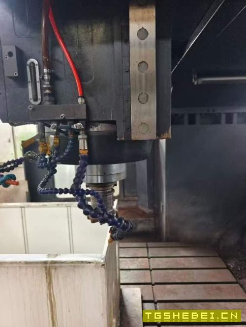 重型德扬532数控龙门发那科MF系统BT50刀柄齿轮传动工.